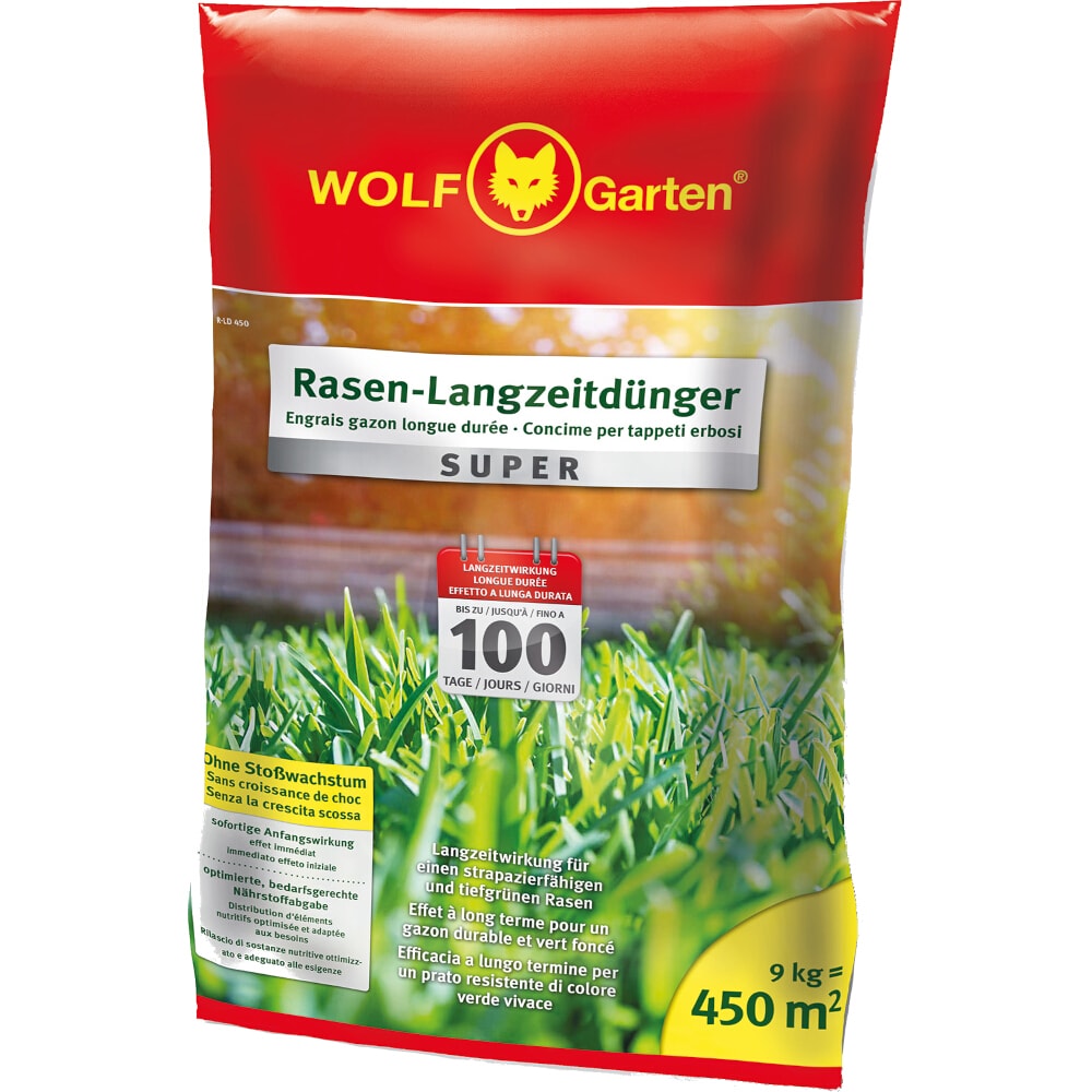 Wolf-Garten R-LD 450 Rasen-Langzeit-