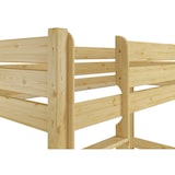 thumbnail of Etagenbett extra stabil Kiefer 100x200 Stockbett Nische 100 Rollroste Bettkästen 60.16-10S2