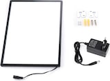 thumbnail of Wandmontierter LED-Leuchtkasten für Menü- und Werbeanzeigen, geeignet für Restaurants, Cafés und Geschäfte, Schwarz A1【CBAD-1258】