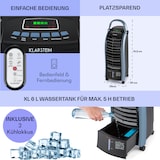 thumbnail of Maxfresh Ocean Ventilator Luftkühler 6L 65W Fernbedienung 2x Eispack Schwarz / blau