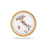 thumbnail of Saturnia – Set 6 Piatti Pizza Handmade Ø31 cm in Porcellana Decorata – 3 Decori Tradizionali – Lavabili in Lavastoviglie – Uso HoReCa