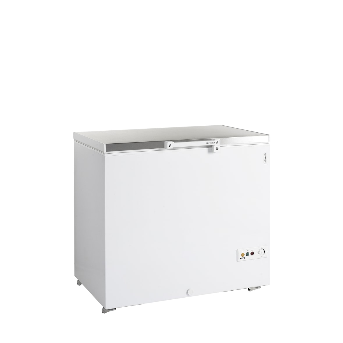 TEFCOLD Congelador para helados FR305S SL TEFCOLD, acero y vidrio, refrigeración profesional, Blanco