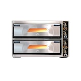 thumbnail of orange Pizzaofen, 2 Kammern, 2x 4x Ø33 cm, Vollschamott, 10 kW, 400 V