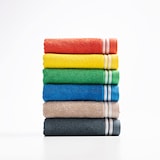 thumbnail of Benetton - Toalha de Banho 70x140cm 100% Algodão Vermelha com Listras Rainbow