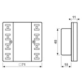 thumbnail of Jung Funk-Wandsender-Modul FM LS 5002 M FMLS5002M