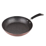 thumbnail of Pfanne Ø28 x 5,2 cm aus geschmiedetem Aluminium, metallisch kupferfarben, mit silikonbeschichtetem Griff, für Induktion