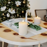 thumbnail of WellHome - Vela LED de cera con Temporizador en color Blanco Ø7,5x10cm