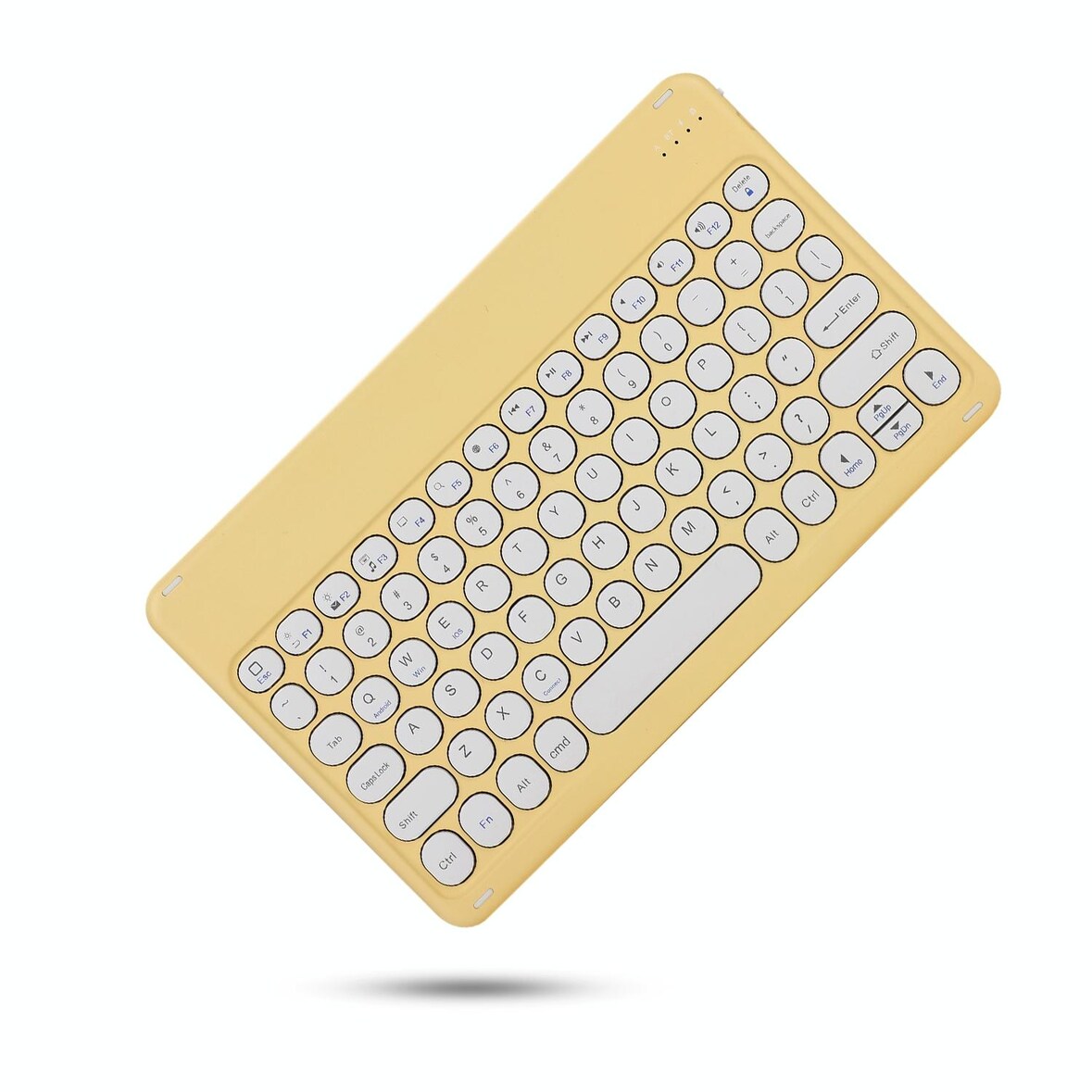 Clavier Pour Tablette Bluetooth Sans Fil Léger Longue Durée Noir Et Blanc Jaune YONIS