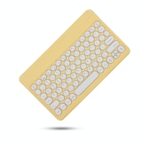 thumbnail of Clavier Pour Tablette Bluetooth Sans Fil Léger Longue Durée Noir Et Blanc Jaune YONIS