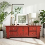 thumbnail of OPIUM OUTLET Möbel Kommode Schrank Sideboard Lowboard 35208-3 rot asiatisch chinesisch orientalisch Holz