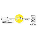 thumbnail of Convertitore VALUE da USB 3.2 Gen 1 a SATA 6.0 Gbit/s