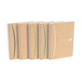 thumbnail of Lot de 5 Carnet Touareg rel. intégrale A5, 180p./90 feuilles recyclées 90g/m², Séyès