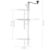 thumbnail of vidaXL Blikopener 70 cm aluminium en roestvrij staal zilverkleurig
