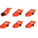 thumbnail of TNS 2000 All in ONE Gemüsehobel, Küchenhobel, Gemüsereibe, Multischneider in hellrot