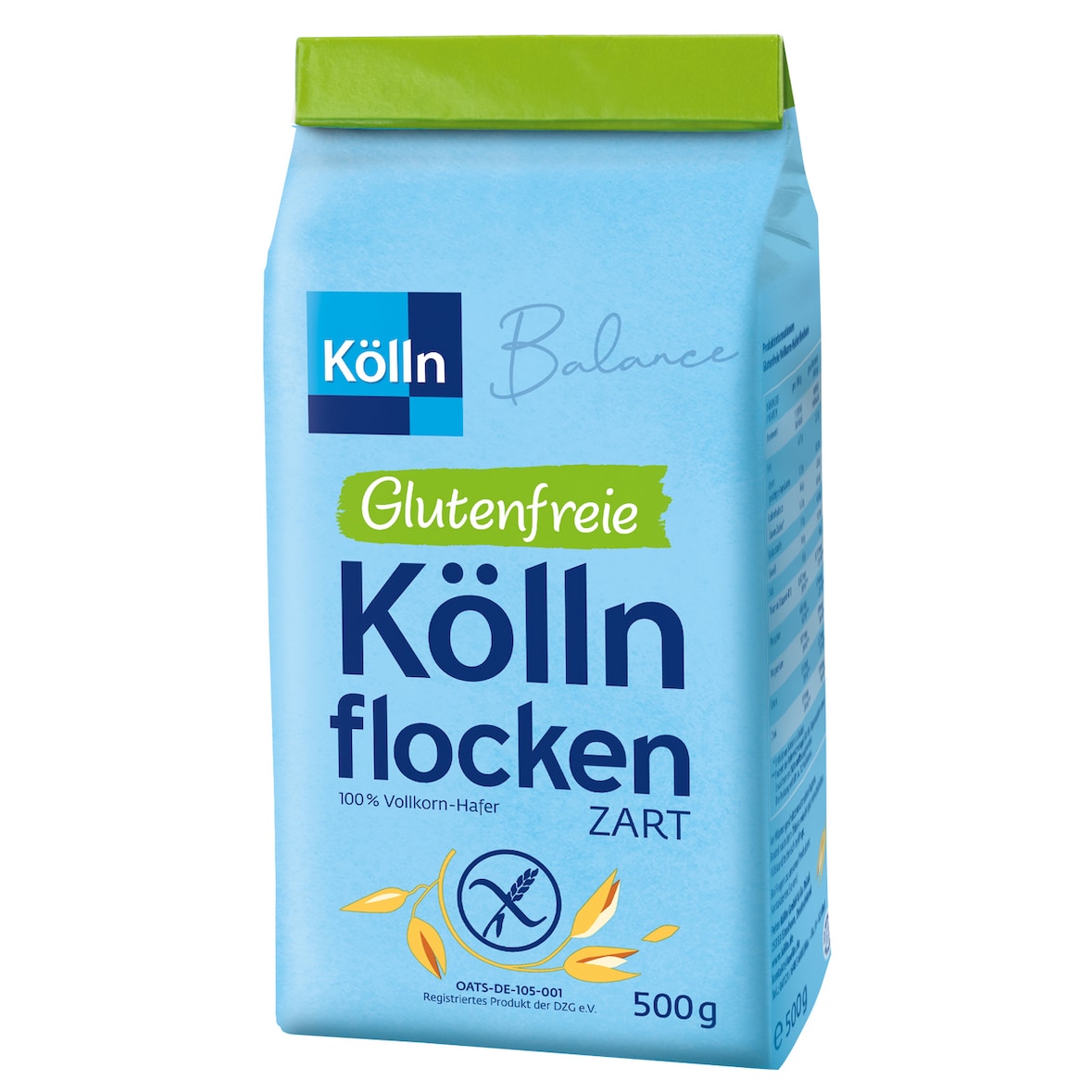 Kölln Haferflocken Balance Glutenfrei Zart (500g)