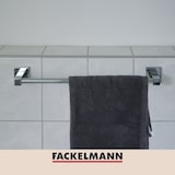 thumbnail of Porte serviette mural vertical gris chrome 49,5 x 5 x 7 cm Fackelmann Mare