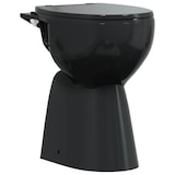 thumbnail of vidaXL Randloses WC 7 cm Extra Höhe Soft-Close Keramik Schwarz