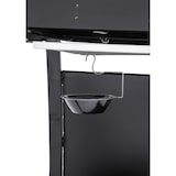 thumbnail of aro 3-Brenner Gasgrill, Grillfläche 33 x 55 cm, fahrbar, Ablagetisch, Stahl, schwarz