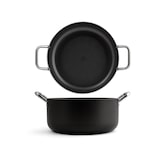 thumbnail of H&H, Casseruola Professionale Dallas Pro - Antiaderente, Alluminio, 28 cm, Induzione e Forno