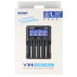 thumbnail of Xtar VX4 Ladegerät, lädt 1,5V, 3,7V Li-Ion Akkus, 3,2V LiFePO4 und 1,2V NiMH Akkus, ohne Netzteil
