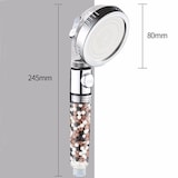 thumbnail of Ducha de mano de bajo consumo con filtro de agua – Plateado