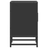 thumbnail of vidaXL Nachttisch Schwarz 40x31x50 cm Holzwerkstoff und Metall