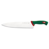 thumbnail of Sanelli Coltello Cucina Cm.30 Premana in Acciaio Inox Professionale, Manico con tecnologia antibatterica Verde e Rosso