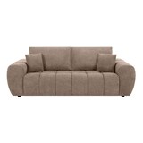 thumbnail of Gerades 3-Sitzer-Sofa in Taupe L 238 cm Oviala