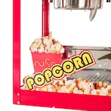 thumbnail of Romux® Macchina per Popcorn Rossa con Tetto Nero 56x42x76 cm | Macchina Professionale per Popcorn in Acciaio Inox e Vetro per Fiere – 1440 W e 220 V