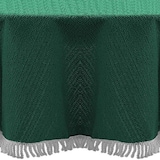 thumbnail of Gartentischdecke mit Fransen Tischdecke rund oval eckig Classic 130 cm rund grün