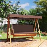 thumbnail of Outsunny-Hollywoodschaukel-236L x 130B x 181H cm-Braun