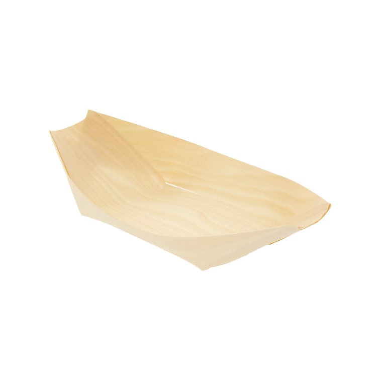 MONOUSO - Dennenblad dienblad 17x8,5x2cm (50 stuks)