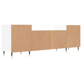 thumbnail of Helloshop26 - Multimedia tv-meubel tv-plank dressoir tv-kast eetkamer woonkamer slaapkamer 160 x 35 x 55 cm wit bewerkt hout 02_0026061