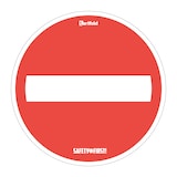 thumbnail of Tarifold confezione 2 pz adesivo per pavimenti lisci - Ø 350 mm, Divieto