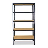 thumbnail of shelfplaza HOME Schwerlastregal 230x130x30 cm in anthrazit mit 5 Böden und 150 kg Traglast pro Boden