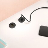 thumbnail of BACHMANN MINI PIX Kabeldurchführung, Ø28mm, schwarz