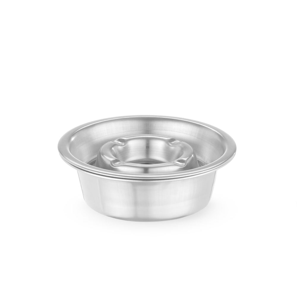 Hendi Aschenbecher mit Aschebehälter Ø140mm aus Edelstahl