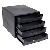 thumbnail of EXACOMPTA Module Caisson Ecobox 4 Tiroirs H28.4Xl23.4Xp34.8Cm Noir