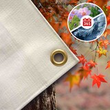 thumbnail of Abdeckplane 10x12m, 280 g/m², 120m², Gewebeplane, Schutzplane, Weiß