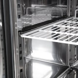 thumbnail of Polar U-Serie Kühltisch mit drei Türen 417Ltr