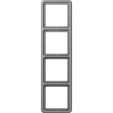 thumbnail of Jung Rahmen 4-fach gr CD 584 GR CD584GR