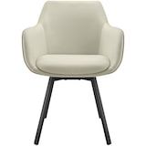 thumbnail of tectake Silla giratoria con reposabrazos Alicon, tapizada - Juego de 6 beis grisáceo