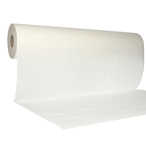 9 Rollen Medizinrollen 50 m x 59 cm weiss Duo Line+ perforiert auf 38 cm, Hülse Ø 4,2 cm