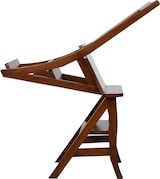 thumbnail of BISCOTTINI Stuhl/treppe aus massivem mahagoniholz mit nussholz finish l44xpr38xh90 cm. 38x44x90 cm