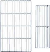 thumbnail of METRO Professional Mesa refrigerador GCC2100, aço inoxidável, 136 x 70 x 85 cm, 270 L, refrigeração por ventilação, 250 W, com fechadura, prateado