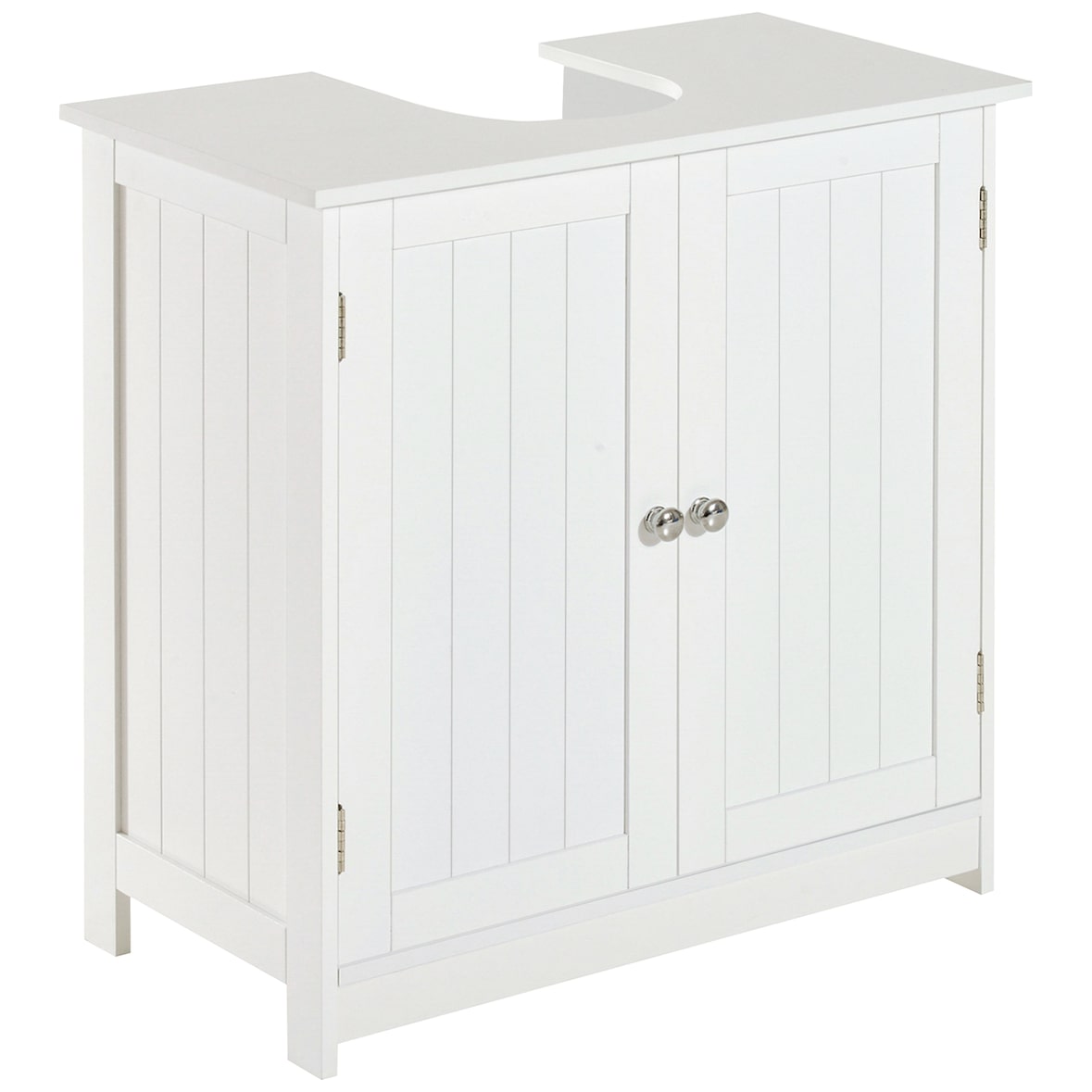 Mueble Armario para Debajo del Lavabo con 2 Puertas para Cuarto de Baño o WC