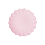 thumbnail of 96x Plastikteller Rüsche, 22 x 22 cm, rosa, Mehrwegteller