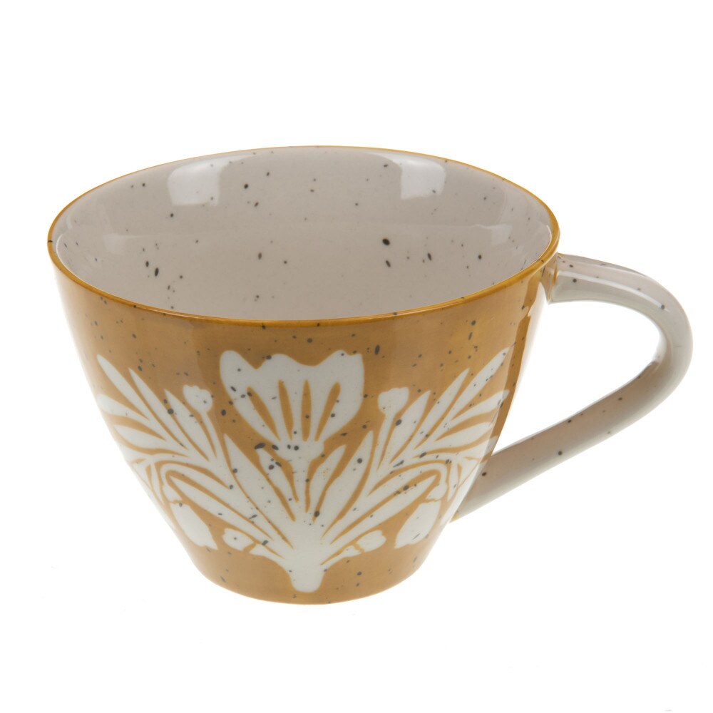 Teetasse Sofia x4 - Mehrfarbig Rund Amadeus Steinzeug 11.5x15 cm