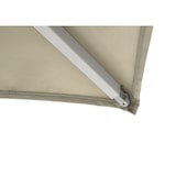 thumbnail of METRO PROFESSIONAL Parasol Push-up, aluminium / polyester, 2 x 2 m, avec traitement Teflon, protection UV50+, hydrofuge, humus/ gris