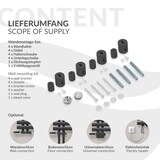 thumbnail of ECD Germany Badheizkörper Iron EM 600×1200 mm Anthrazit, Designheizkörper Paneelheizkörper Radiator, Handtuchwärmer Handtuchtrockner